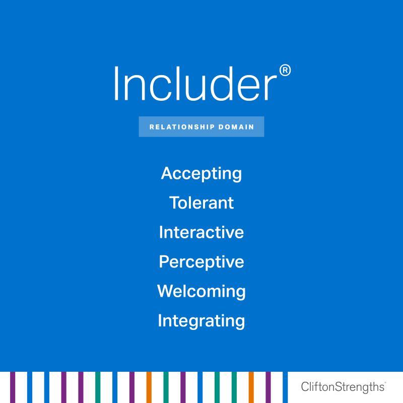 CliftonStrengths_Includer